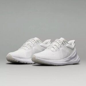 lululemon Women's Blissfeel Running Shoe in white/white/white, size 5